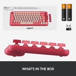 POP Keys Wireless Keyboard Heartbraker Rose Nordic