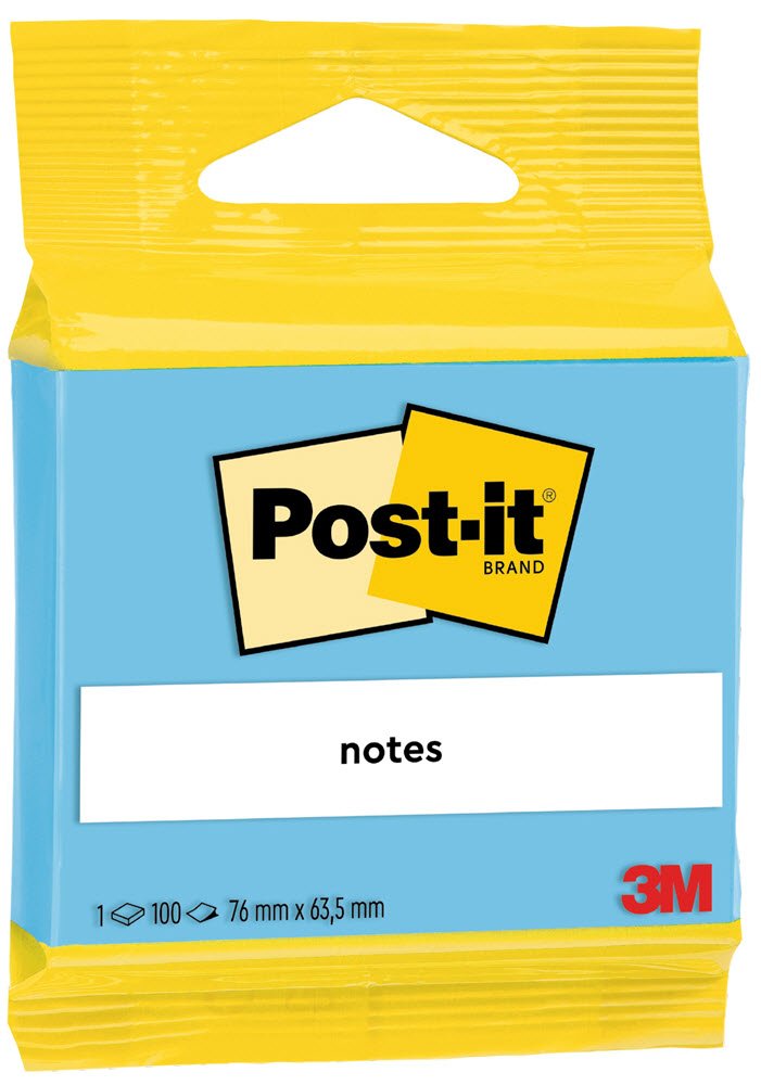 Post-it blue 63,5x76&nbsp;100sh