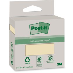 Post-it Canary Yellow 76x76 Recycl (2)