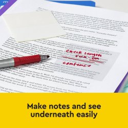 Post-it Notes Transparent 73x73 36ark