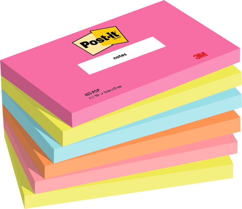 Post-it Poptimistic 76x127 100sh (6)