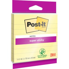 Post-it SS Canary Yellow lin 101x101 45sh