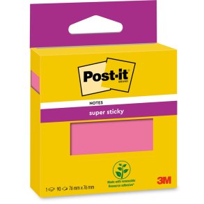 Post-it SS pink 76x76 90sh