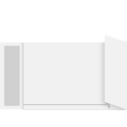 prvepose D22 250x425 120g Hvid 1 stk