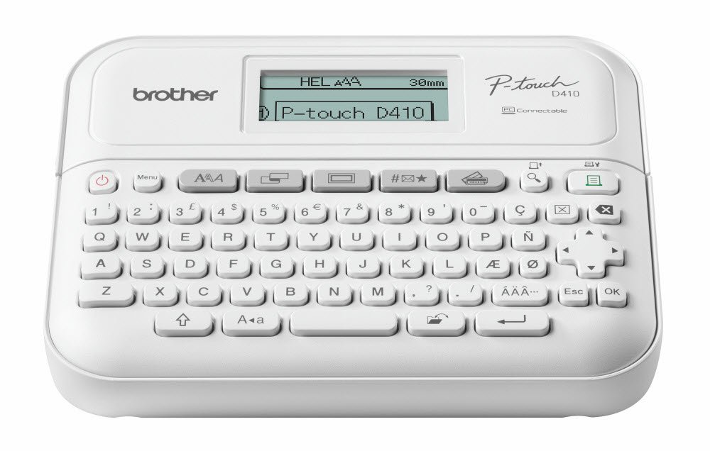 PT-D410 P-touch desktop labelprinter upto 18mm USB