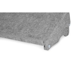 Q-doc 515 Circular Document Holder Grey