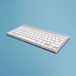 R-Go Compact Break ergonomic wired keyboard White