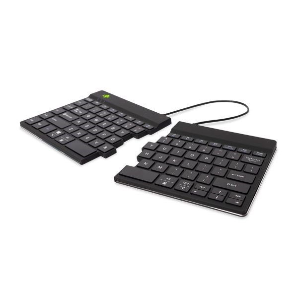 R-Go Split Break ergonomic wireless keyboard Black