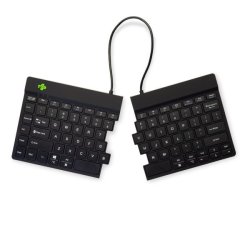 R-Go Split Break ergonomic wireless keyboard Black