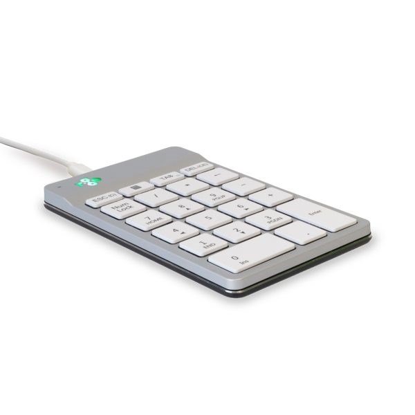 R-Go Tools Numpad Break Numeric Wired Keypad White