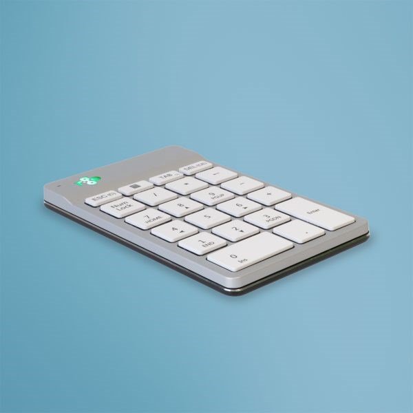 R-Go Tools Numpad Break Numeric Wirel Keypad White