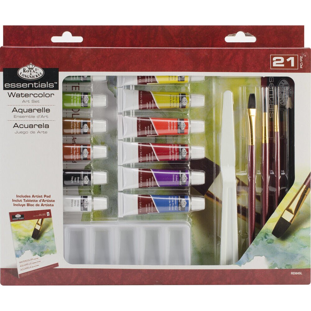 R.L WaterColor Art Set 21stk