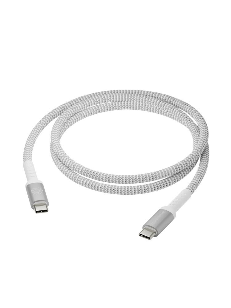 Re-charge - BRD Cable - USB-C to USB-C White 1.2m