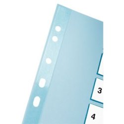 Register Mylar karton A4 1-20