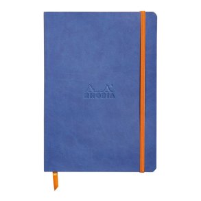 Rhodia Dot A5 Softcover 160 s. 90 g Sapphire