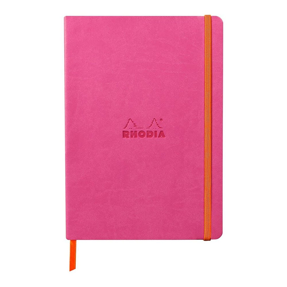 Rhodia Softcover A5 Dot Fuchsia