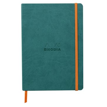 Rhodia Softcover A5 Dot Peacock