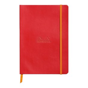 Rhodia Softcover A5 Dot Poppy