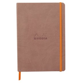 Rhodia Dot A5 Softcover 160 s. 90 g Rosewood