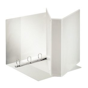 Ringbind panorama 3 lomA4+ 4DR 50mm hvid