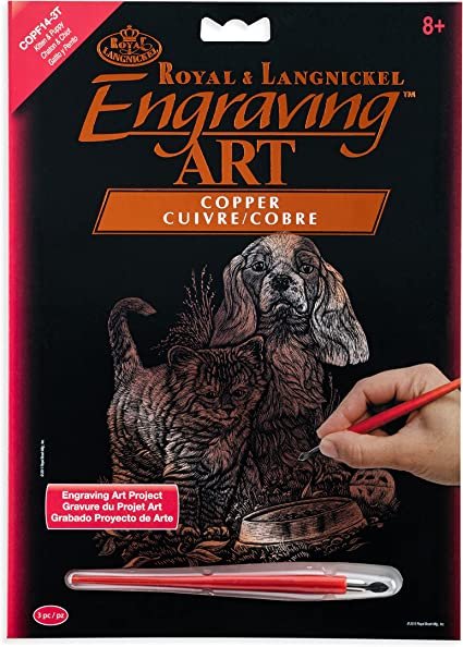 RL Paint by Numbers Engraving Art Copper