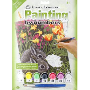 RL Paint by Numbers Spring Bunnies