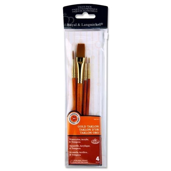 Royal Brush Pensler St 4 stk