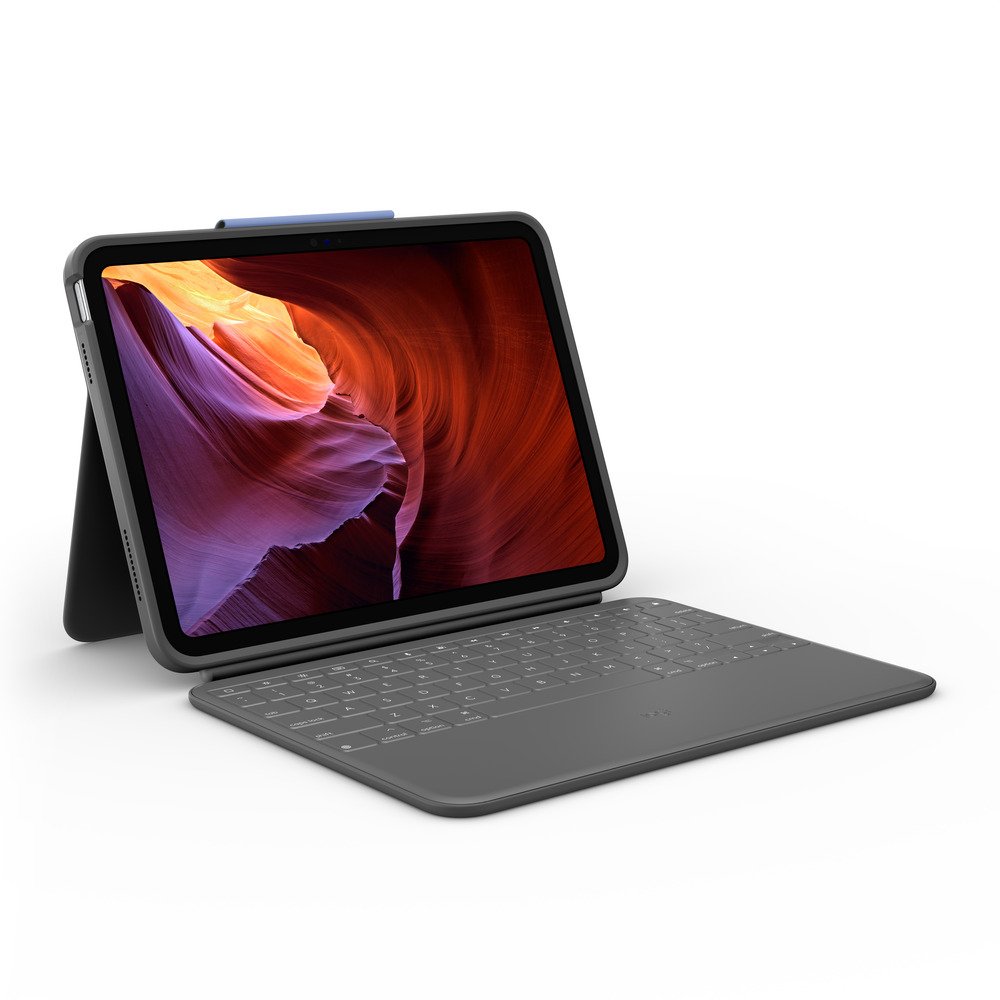 Rugged Folio for iPad 10.9'' 10th gen, Oxford Grey