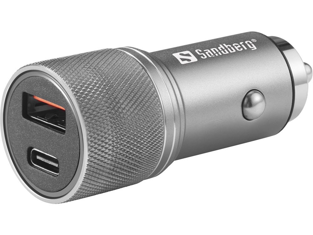 Sandberg Car Charger 1xQC3 0+1xUSBC 48W