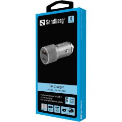 Sandberg Car Charger 1xQC3 0+1xUSBC 48W