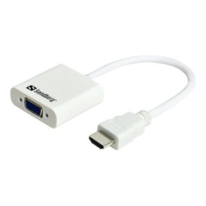 Sandberg HDMI to VGA Converter hvid