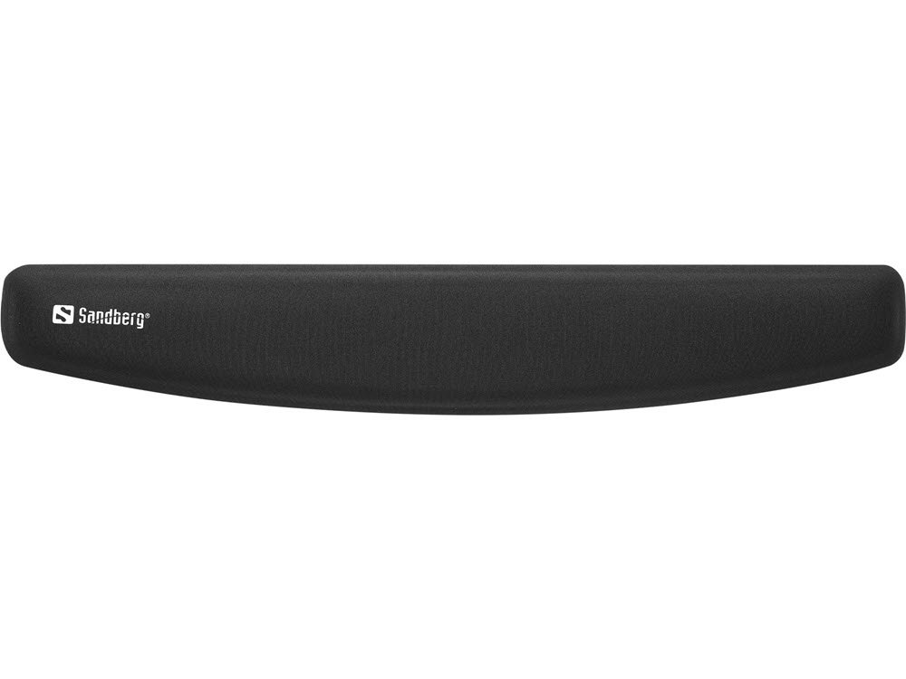 Sandberg Memory Foam Wrist Rest, Black (48cm)