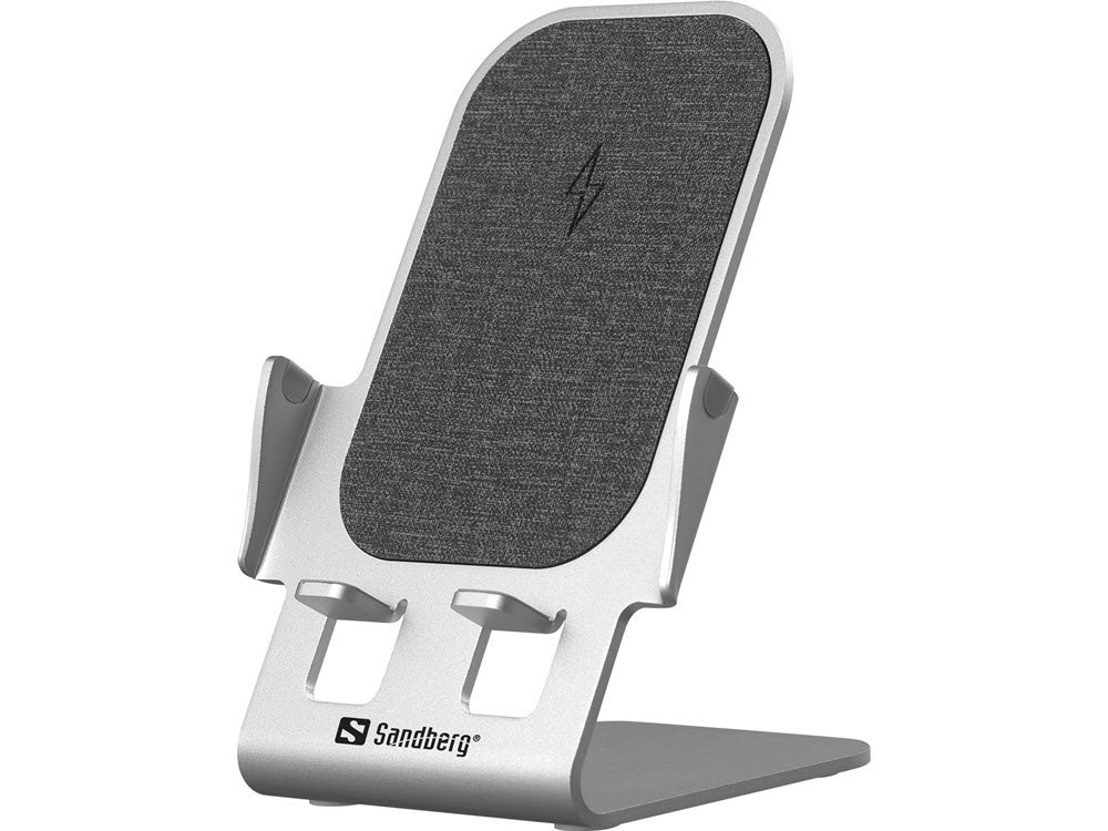 Sandberg Wireless Charger Stand 15W Alu