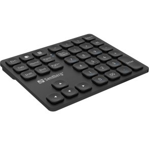 Sandberg Wireless Numeric Keypad Pro, Black