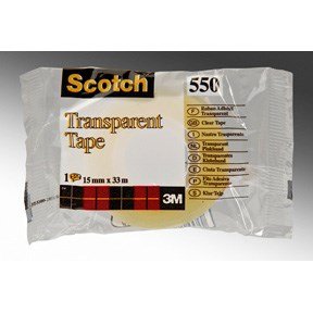 Scotch tape 15mmx66m transparent