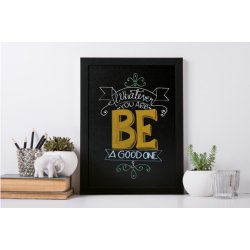 Securit Chalkboard Sort ramme 30x40cm