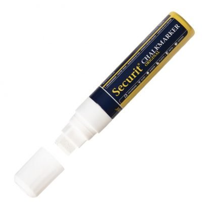 Securit Chalkmarker 7-15mm Hvid