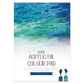 Sense Akrylblok 200gr A4 12ark