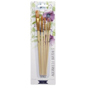 Sense Artist Penselst Akvarell 5stk