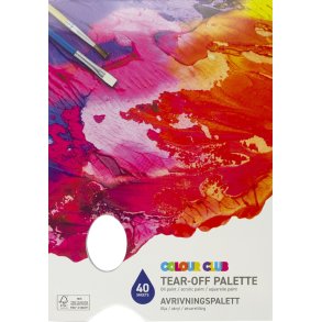 Sense ColourClub Afrivningspalette A4 40 ark
