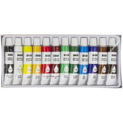Sense ColourClub Akrylfarver 12stk &aacute; 12ml