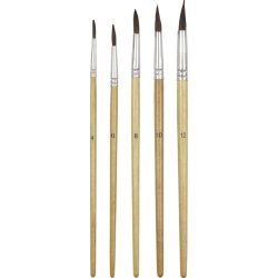 Sense ColourClub Pensler Akvarel natur 5 Stk.