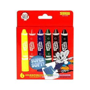 Sense Gel Farveblyanter 6 stk.