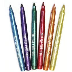 Sense Glitter Fibertusser 6 stk.