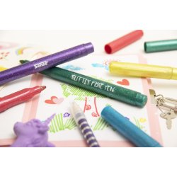 Sense Glitter Fibertusser 6 stk.