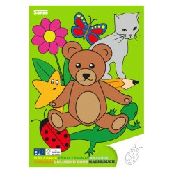 Sense Malebog "Et billede pr side" 36 sider