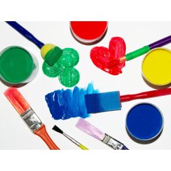 Sense Penselst 4 pensler + 2 svampe