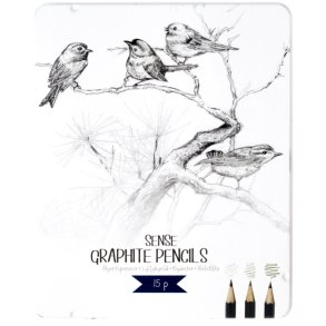 Sense Skitseblyanter 15stk