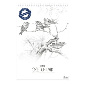 Sense skitxebog A3 140g. 60 sider med spiral