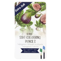 Sense Soft Farveblyanter 12stk